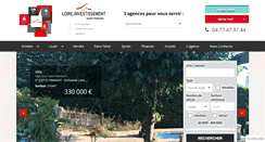 Desktop Screenshot of loire-investissement.com
